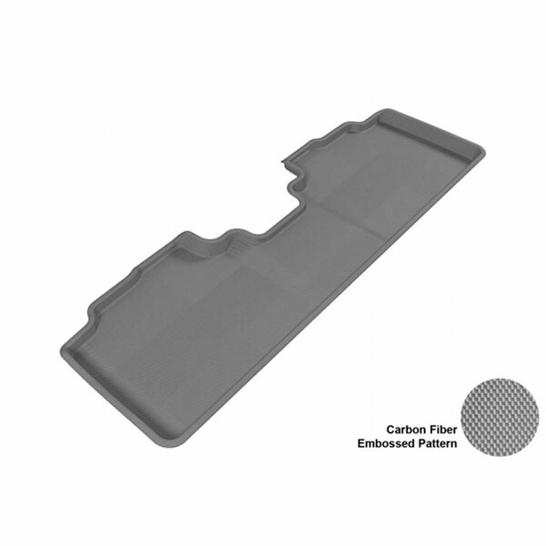 3D Maxpider CADILLAC SRX 2010-2014 KAGU GRAY R2 Floor Mat L1CD00821501